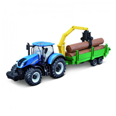 New Holland T7.315 Tractor + Tree Forwarder