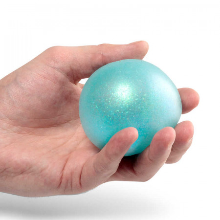 Light Up Glitter Squeeze Ball