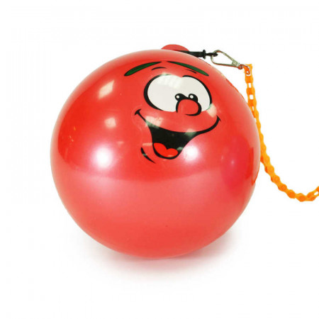 Smelly Ball With Spiral Keychain