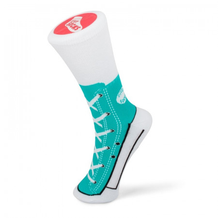 Sneaker Socks Turquoise Size 3-7