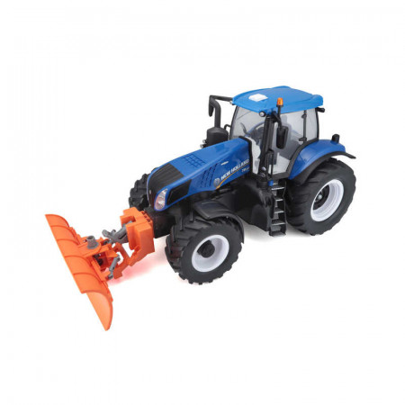 1:16 Rc New Holland Tractor With Snow Plough