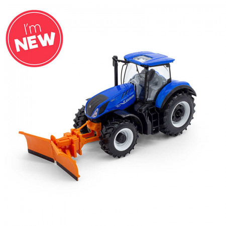 1:32 New Holland T7.315 Tractor With Snow Plough