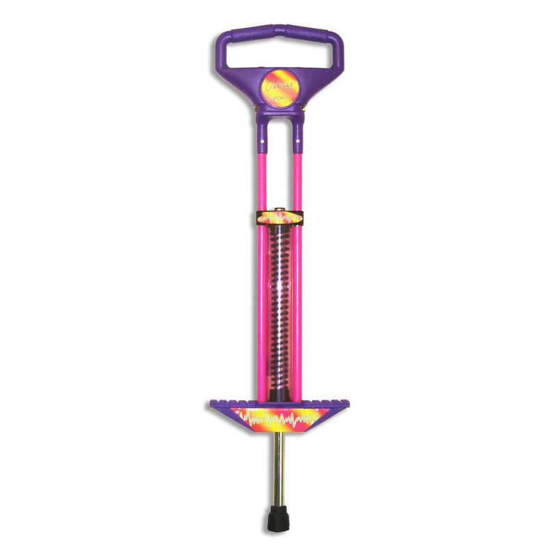 Pogo Stick 100mm Pink & Purple Mail Order Boxed