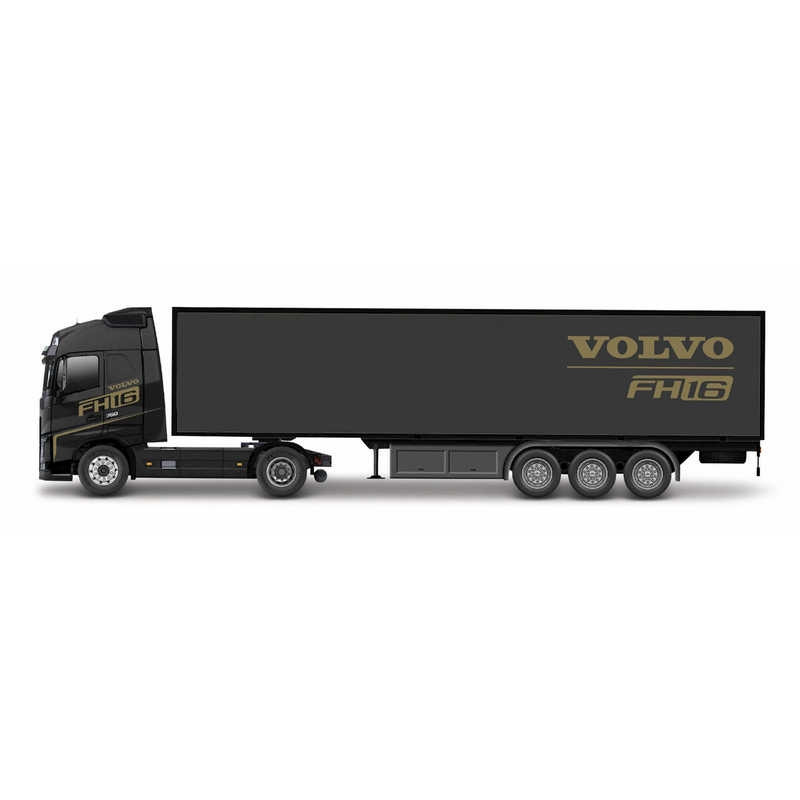 1:43 Street Fire Haulers With Trailer - Volvo Fh16 Globetrotter 750 Xxl Volvo
