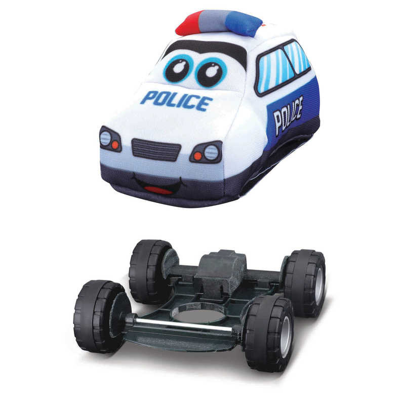 SOFT POLICE TRUCK WITH REMOTE CONTROL