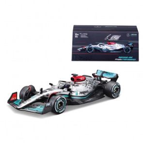 1:43 F1 MB W13 E Performance (2022) with Russell Helmet