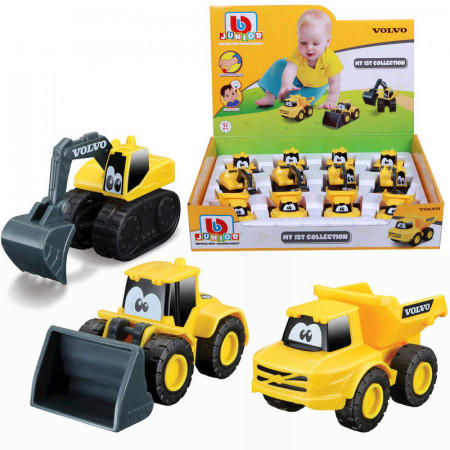 BB Junior My 1st Collection Jeep, Excavator, Wheel Loader And Dump Truck