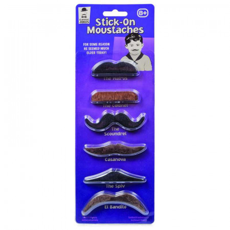 Stick-On Moustaches