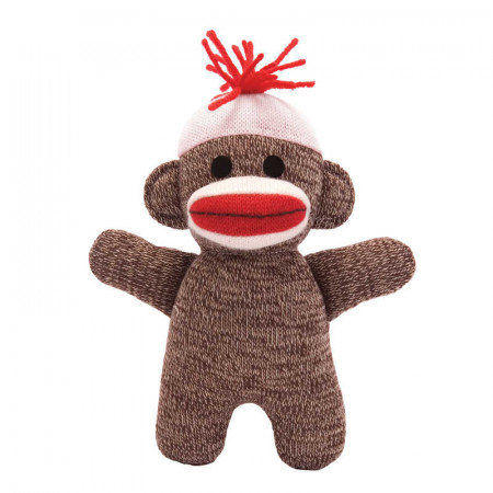 Sock Monkey Baby - Brown