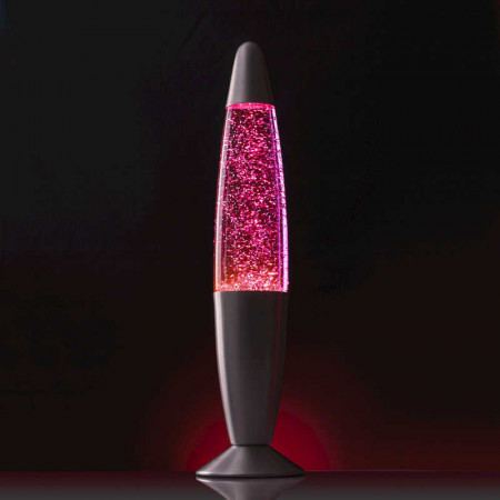 Lumez Glitter Lamp - Pink