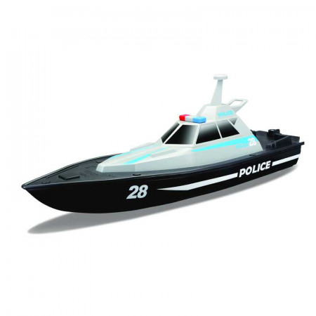Rc Police Boat 2.4ghz