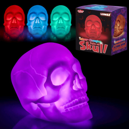 Lumez Colour Changing Light Up Skull