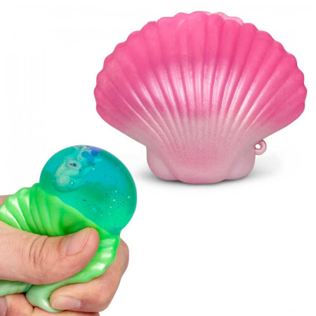 Mermaid Squeeze And Reveal Shell - Singles