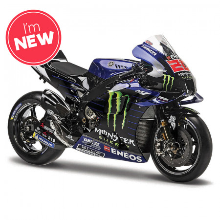 1:18 Motorbike 2021 Yamaha Monster Energy Factory Racing Team (#20 Quartararo)