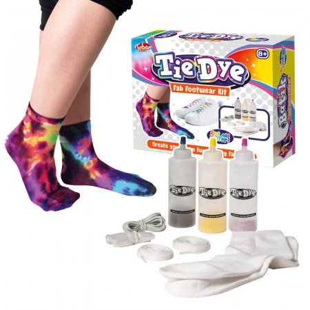 Tie Dye Fab Footwear Kit