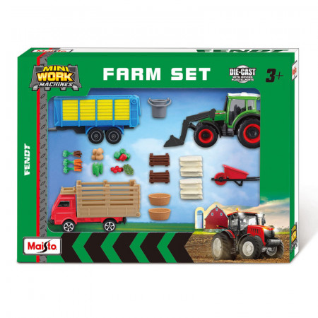 Mini Working Machines - Farm Set - Fendt