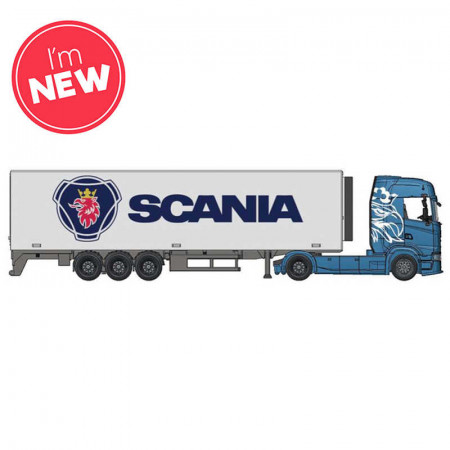 1:43 Street Fire Haulers With Trailer - Scania S730