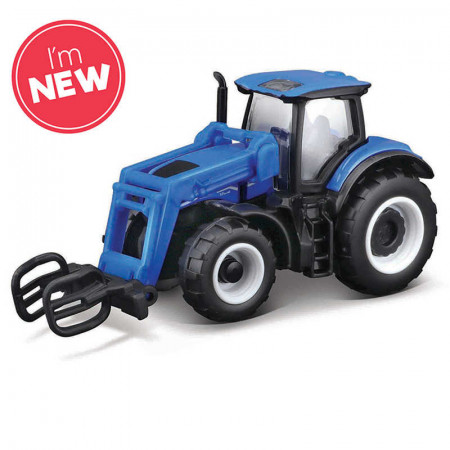 Mini Working Machines - New Holland 3" Tractor With Front Loader