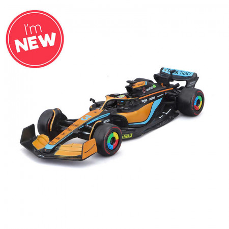 1:43 McLaren F1 MCL 36 (2022) with Helmet Ricciardo