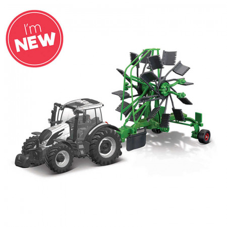 10cm Valtra M2\Q Tractor With Whirl Rake