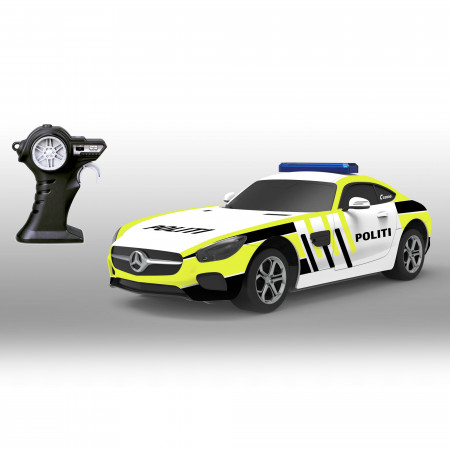 1:24 Rc Mercedes-Amg Gt Norway Police 2.4ghz (Batt. Not Included)
