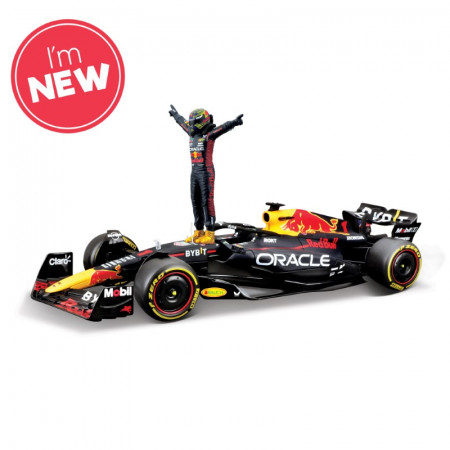 1:24 F1 Red Bull Racing Rb19 2023 With Driver Figure Verstappen