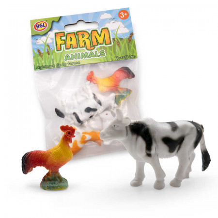Small Farm Animal 4 Pack Assorted