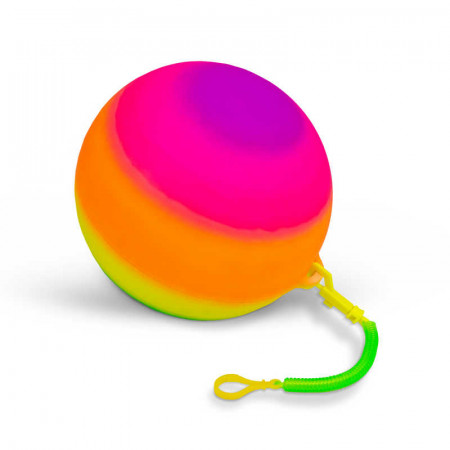 9 Inch Rainbow Ball With Spiral And Scent