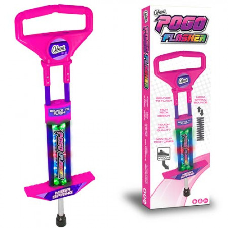 Go Light Up Pogo Stick Go - Purple / Pink