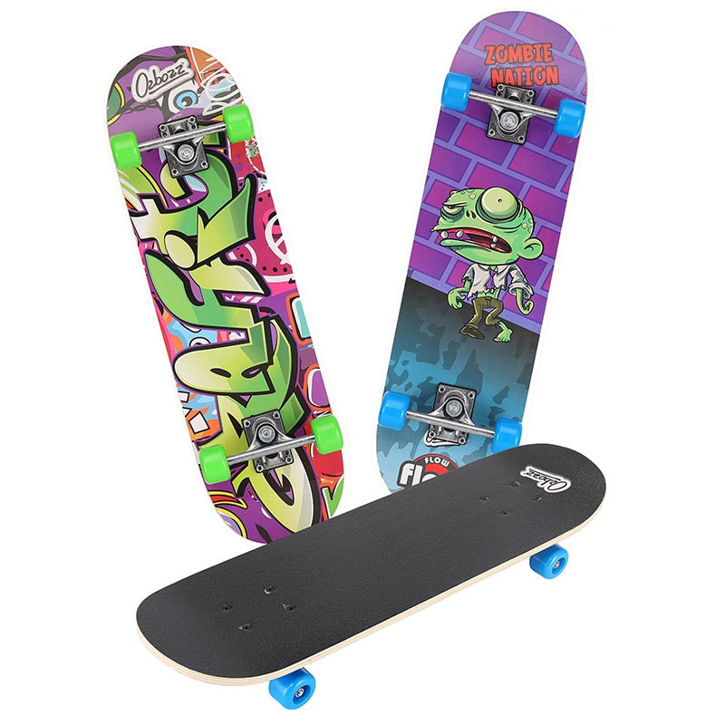 Ozbozz SV12854 22 Pouces Plastique Skateboard 