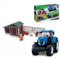 1:43 Farmland Playset - Chicken Coop With New Holland Tractor