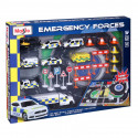 Fresh Metal Emergency Force Playset Inc Playmat