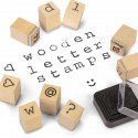 Wooden Letter Stamps