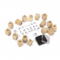 Wooden Letter Stamps