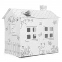 Colour Your Own Cardboard Playhouse