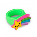 Rainbow Chunky Ring - 4PK BROWN INNER BOX