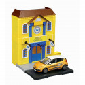 1:43 Street Fire Bburago City Post Office Incl. 1 Car