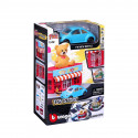 1:43 Street Fire Bburago City Toy Store Incl. 1 Car