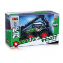 10cm Fendt 1050 Vario Tractor With Front Loader Log Loader and 3 Logs