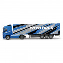 1:43 Street Fire Haulers With Trailer - Volvo Fh16 Globetrotter 750 Xxltoyotires