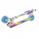 Tie Dye Scooter With Flashing Wheels Mail Boxed