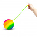 9 Inch Rainbow Ball With Spiral And Scent